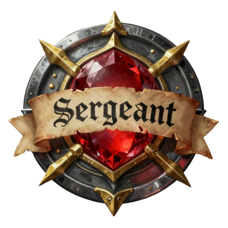 Sergeant Emblem